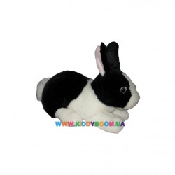 Мягкая игрушка Devik toys Кролик черно-белый JO-160BW